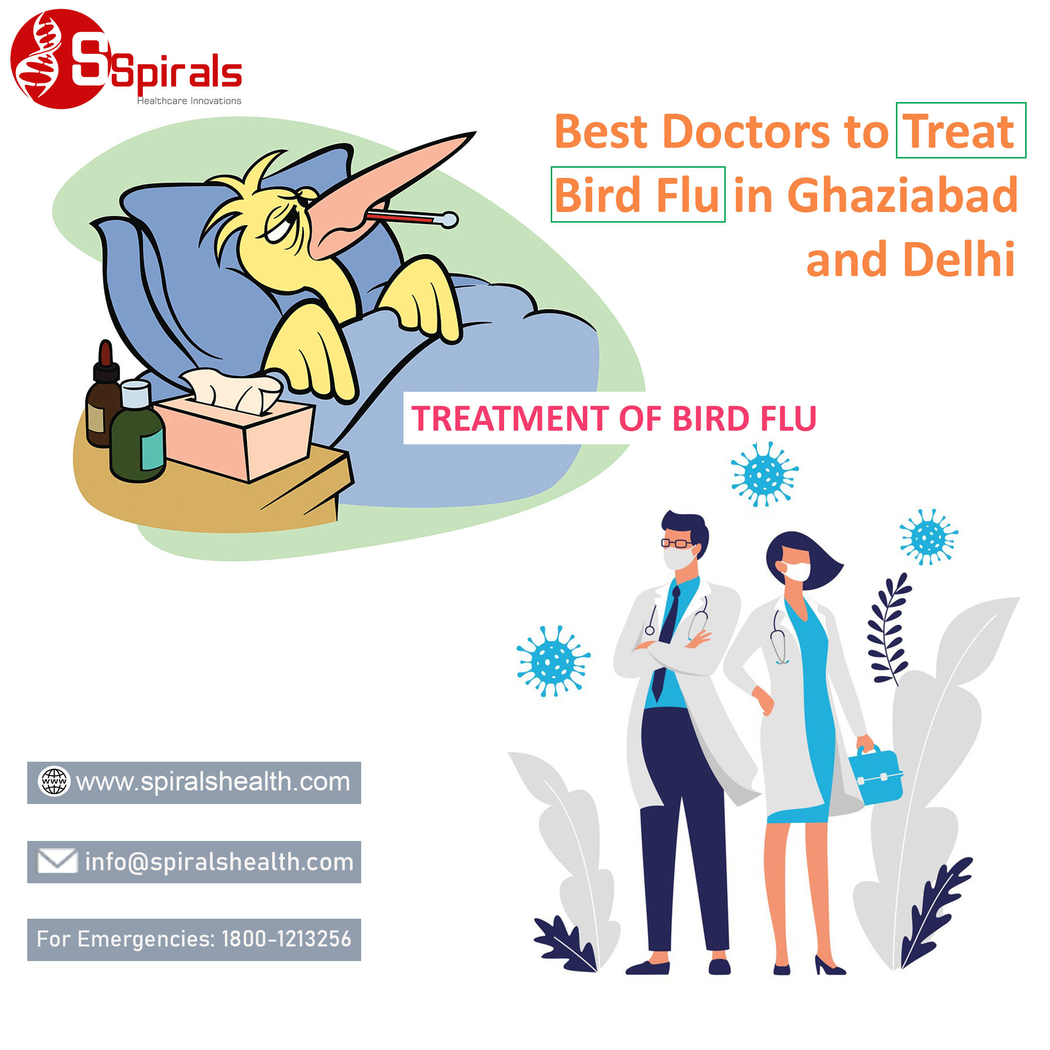 Best Doctors to Treat Bird Flu in Ghaziabad and Delhi Best Doctors to Treat Bird Flu in Ghaziabad and Delhi