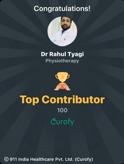 Top Contributor awarded by Curofy