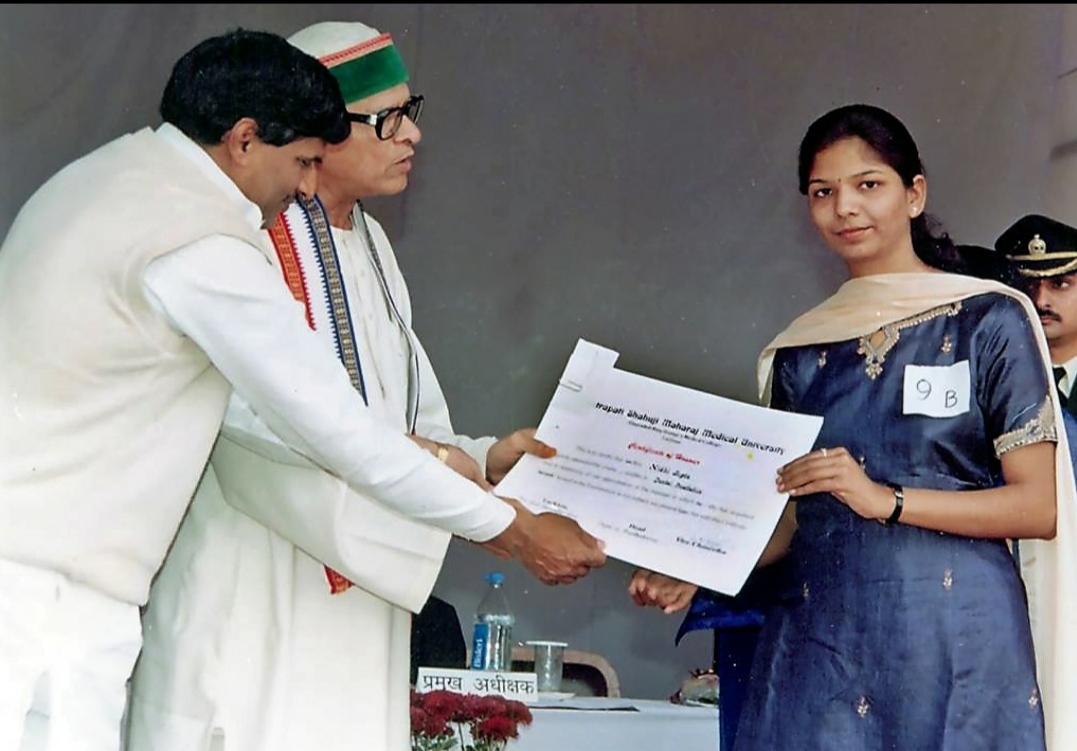 Received excellence awards and certificate of honour from Ex- Prime minister of India Shri Atal Bihari Vajpayee