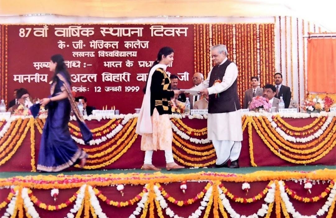 Received excellence awards and certificate of honour from Ex- Prime minister of India Shri Atal Bihari Vajpayee