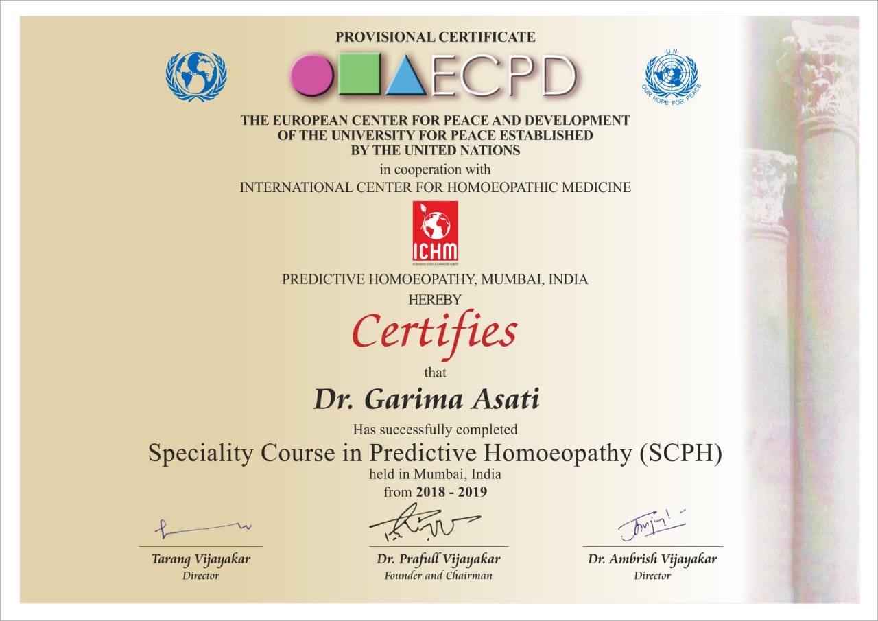 Provisional Certificate