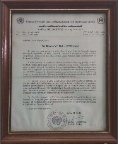 High Commissioner for Refugees